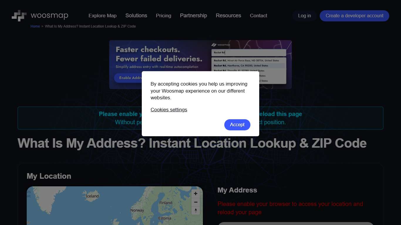 What Is My Address? Instant Location Lookup & ZIP Code